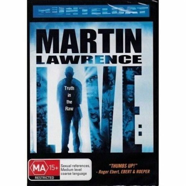 Martin Lawrence Live -Rare DVD Aus Stock Comedy New Region 4 NEW SEALED