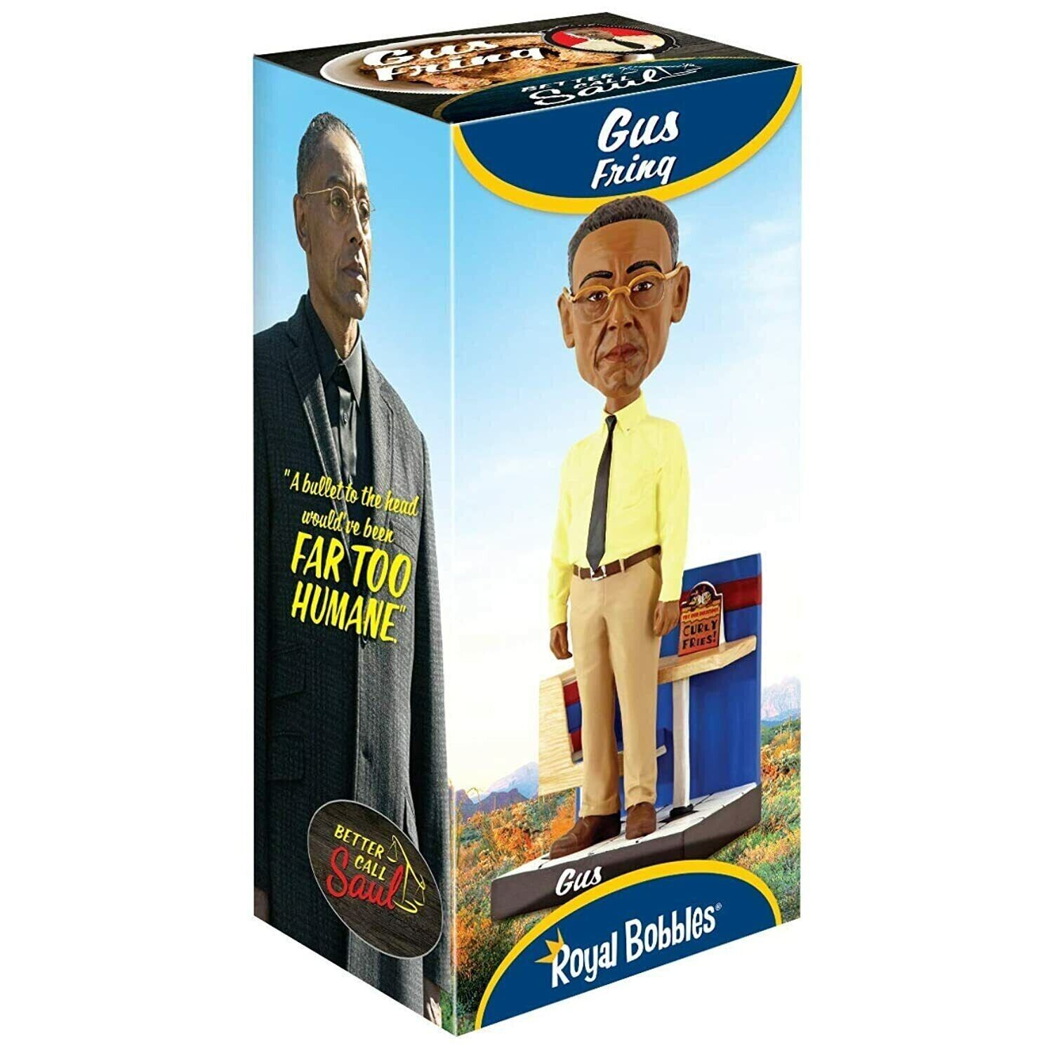 Royal Bobbles Better Call Saul Gus Fring Bobblehead NEW