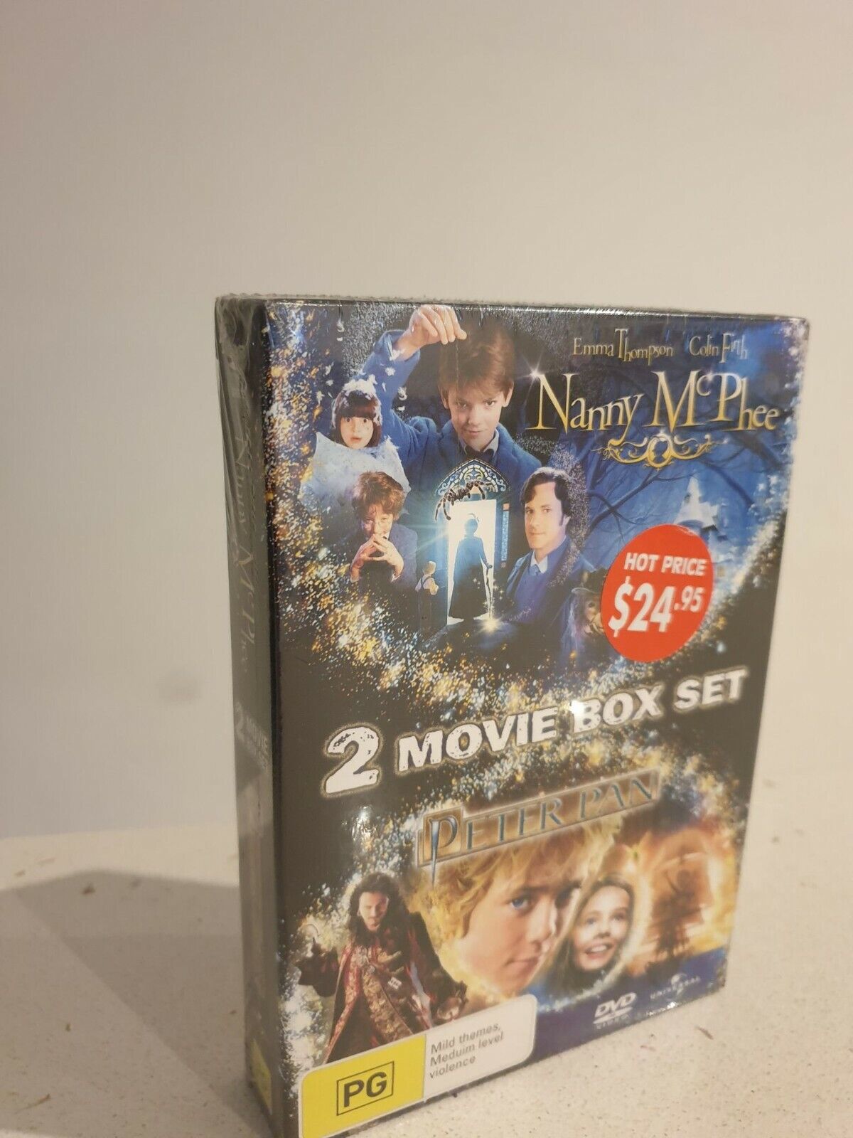 Nanny McPhee  / Peter Pan (DVD, 2007, 2-Disc Set) Region 4 - NEW+SEALED