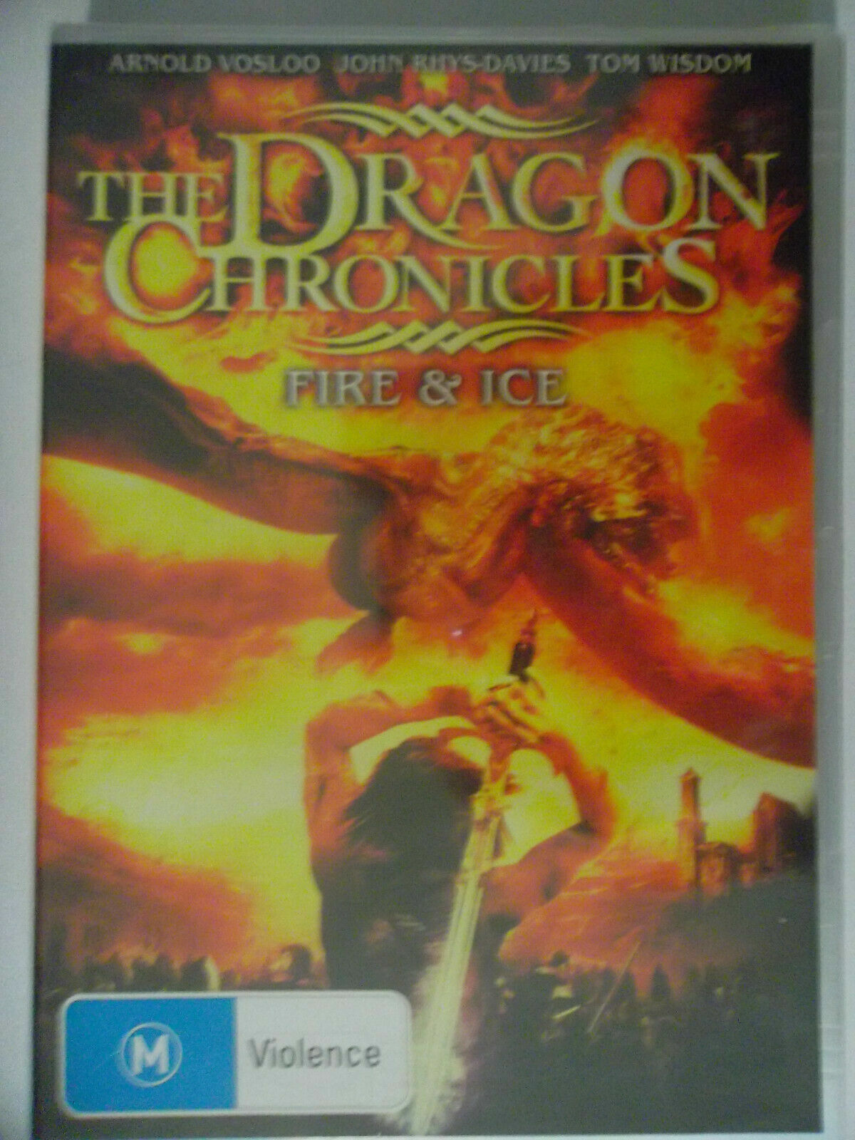 The Dragon Chronicles Fire and Ice (DVD,2009) Region 4 - NEW+SEALED