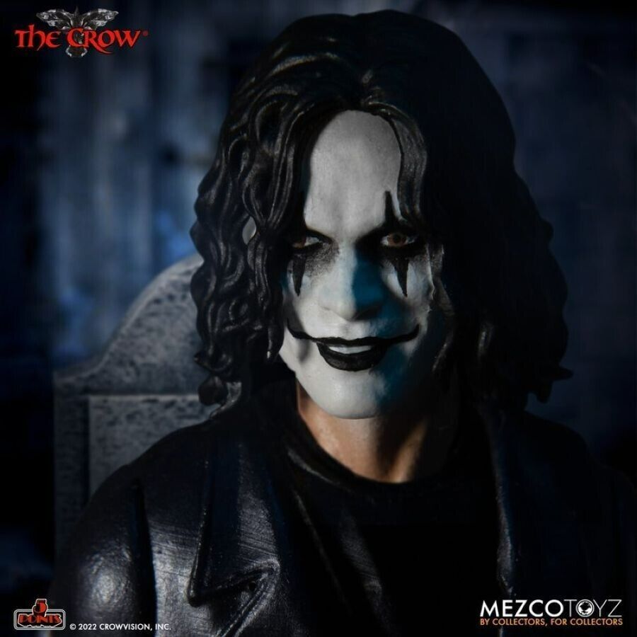 The Crow Eric Draven 5 Point Deluxe Mezco Figure Set [OE] - NEW