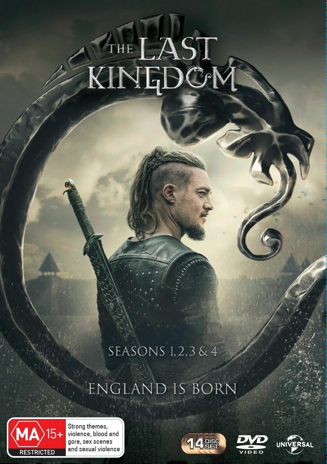 The Last Kingdom Seasons 1 2 3 4 Box Set DVD Region 4 NEW+SEALED