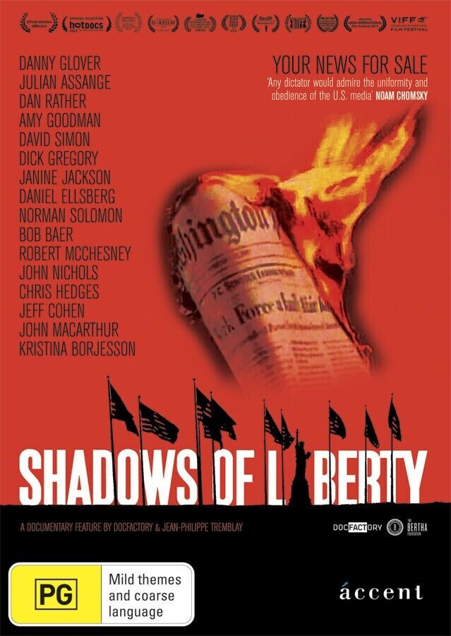 Shadows Of Liberty (DVD,2013) Region O - NEW SEALED