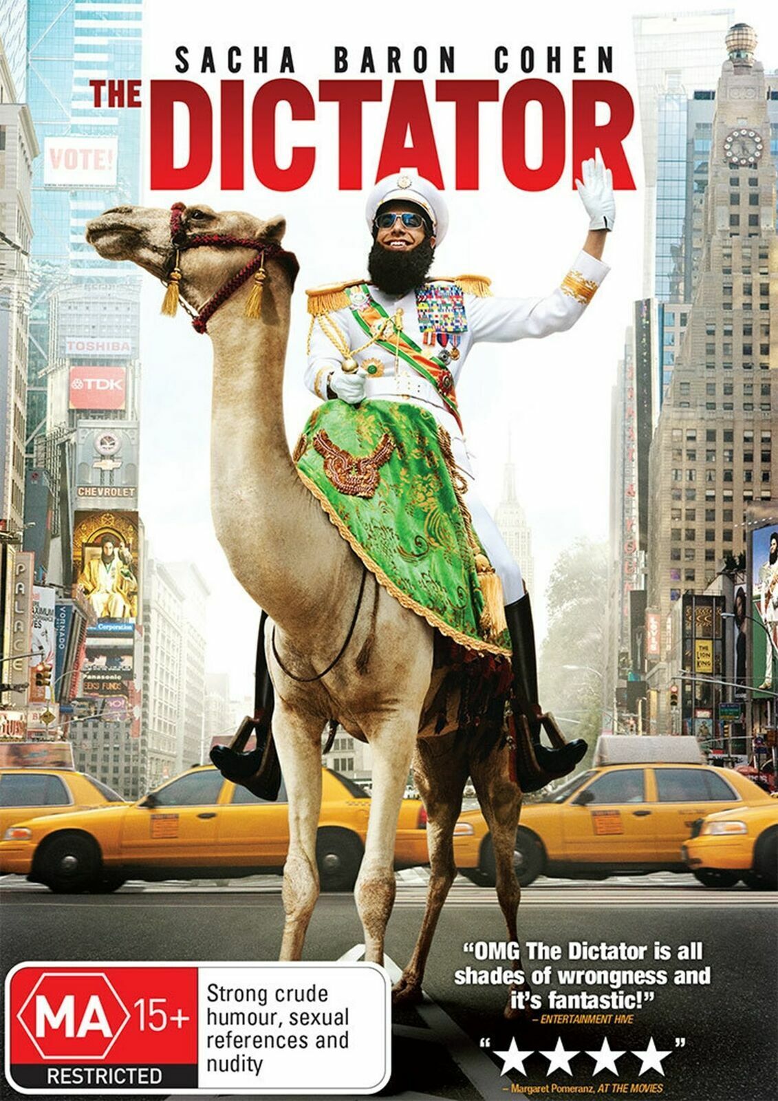 The Dictator (DVD,2012) Region 4 NEW+SEALED