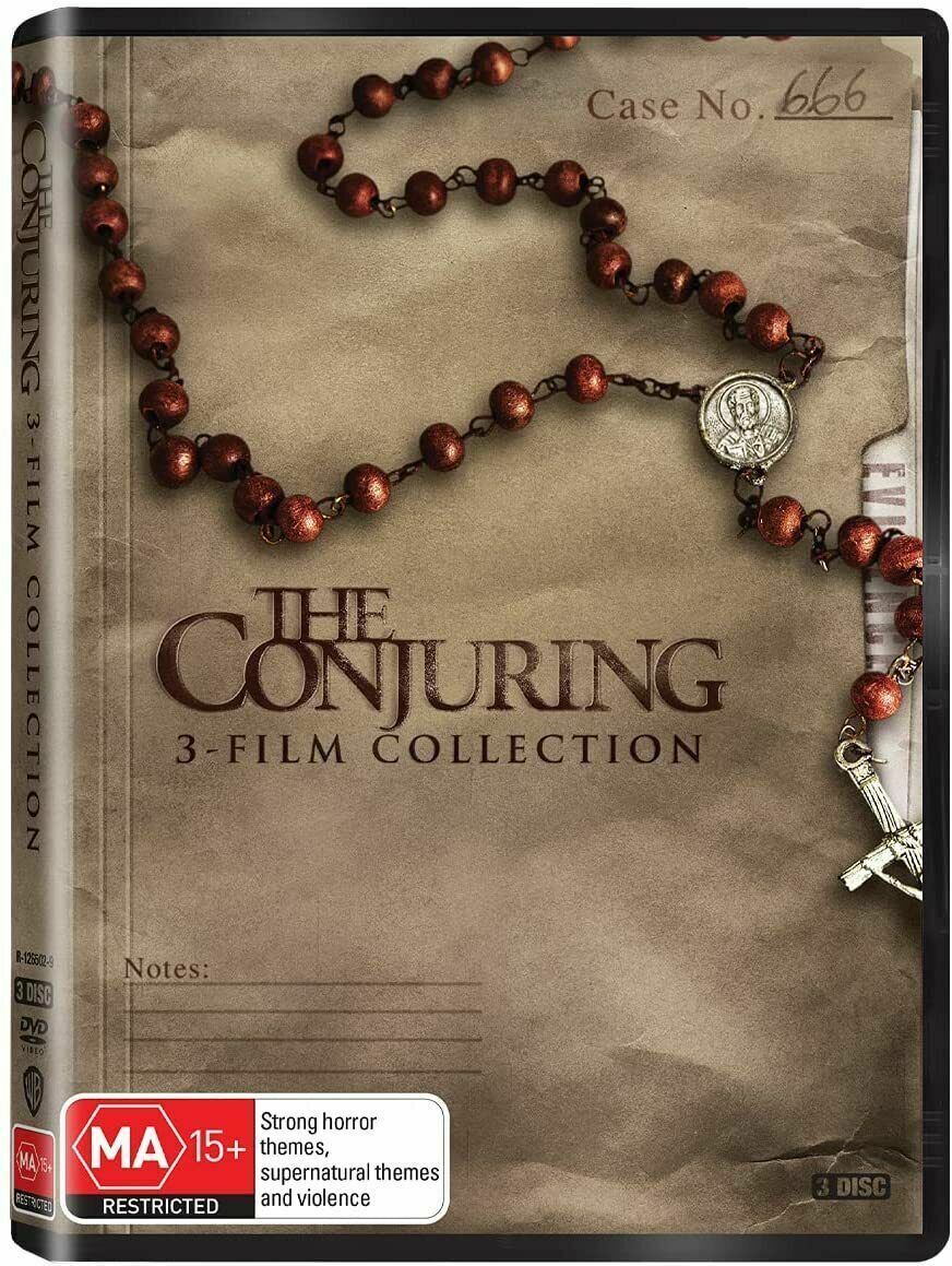 The Conjuring Film Collection (DVD, 3-Disc Set)  Region 4 - NEW+SEALED