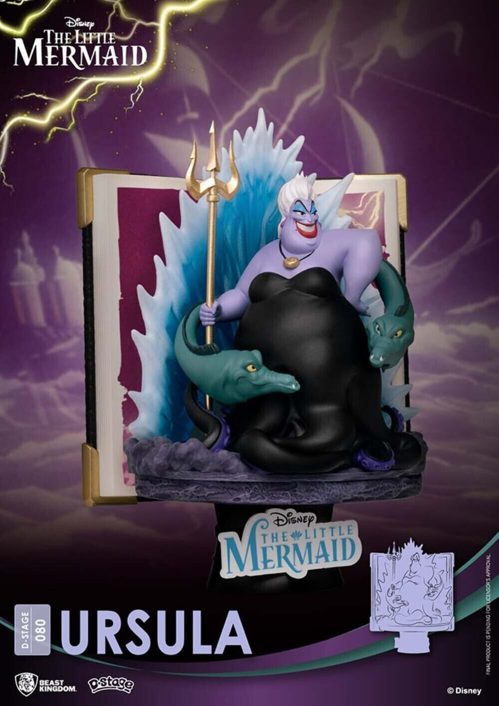 Beast Kingdoms D-Stage Story Book Series The Little Mermaid Ursula 6