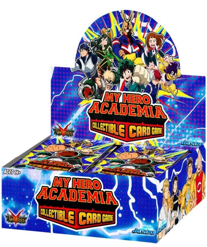 My Hero Academia CCG Booster Display (24 boosters) Brand New - 