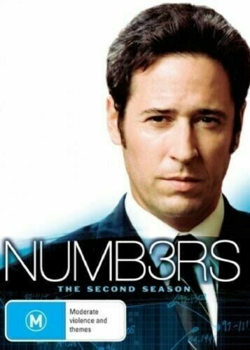 NUMBERS Complete Second Season (2)  Region 4  (DVD,6 Disc Set) - NEW+SEALED 