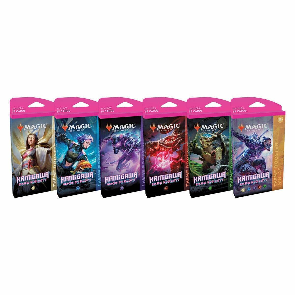 Magic the Gathering MTG Kamigawa Neon Dynasty Theme Booster Box (12 Boosters)