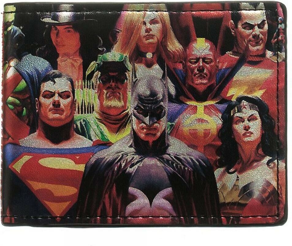 DC Comics Heroes Vs Villains Bi-fold Wallet - BRAND NEW