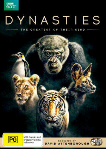 Dynasties: The Greatest of Their Kind (Region 4, DVD,2020) NEW+SEALED