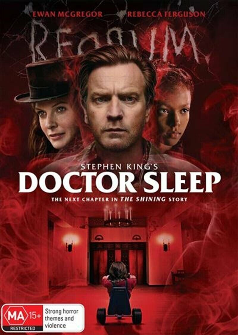 Doctor Sleep (DVD,2019)  Stephen King's -Region 4 - NEW+SEALED