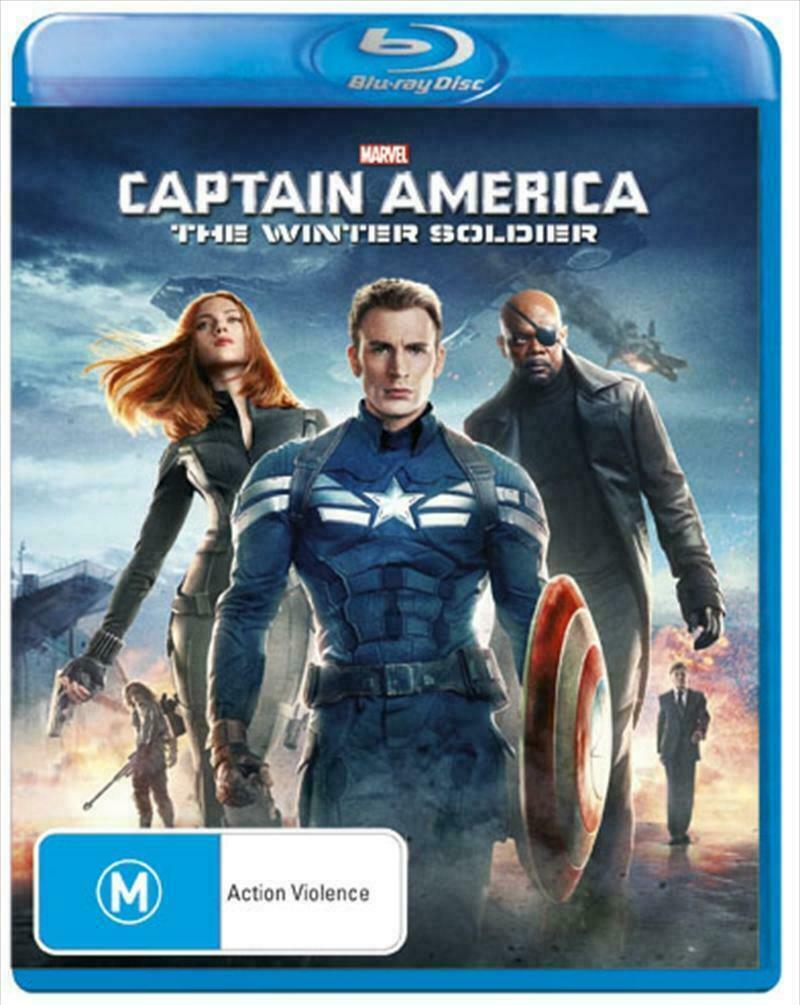 Captain America: The Winter Soldier (Blu-ray,2014) NEW+SEALED 