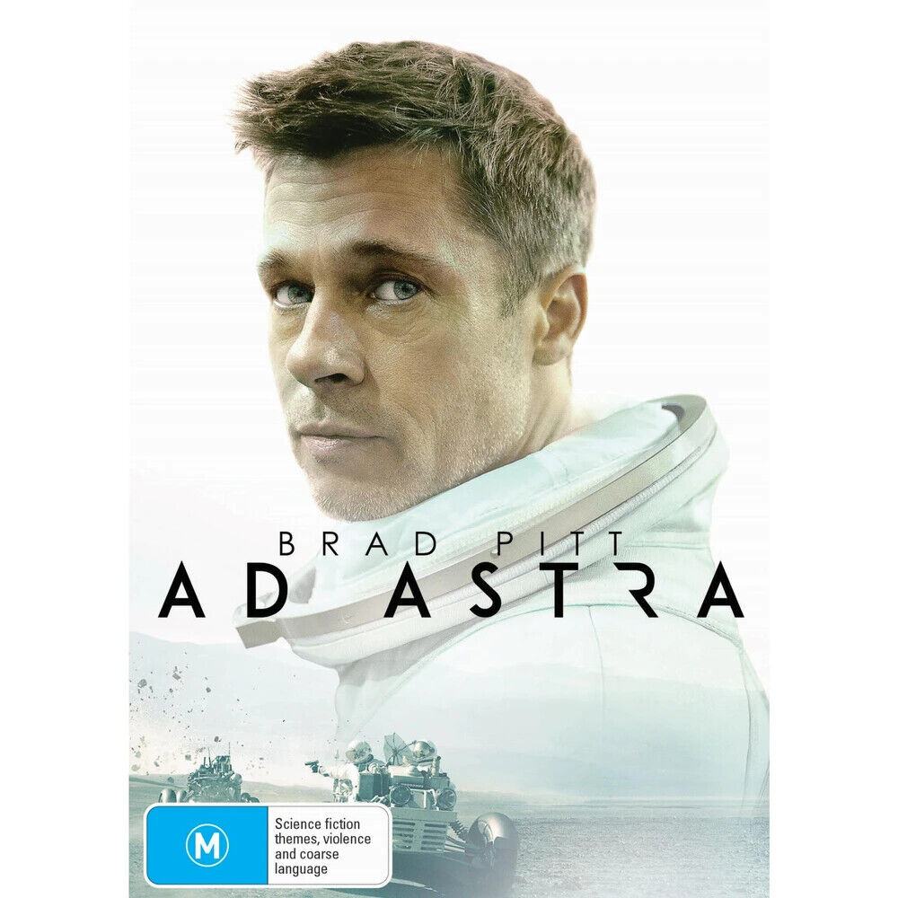 Ad Astra (DVD,2019) Region 4 - Brad Pitt, Tommy Lee Jones - NEW+SEALED