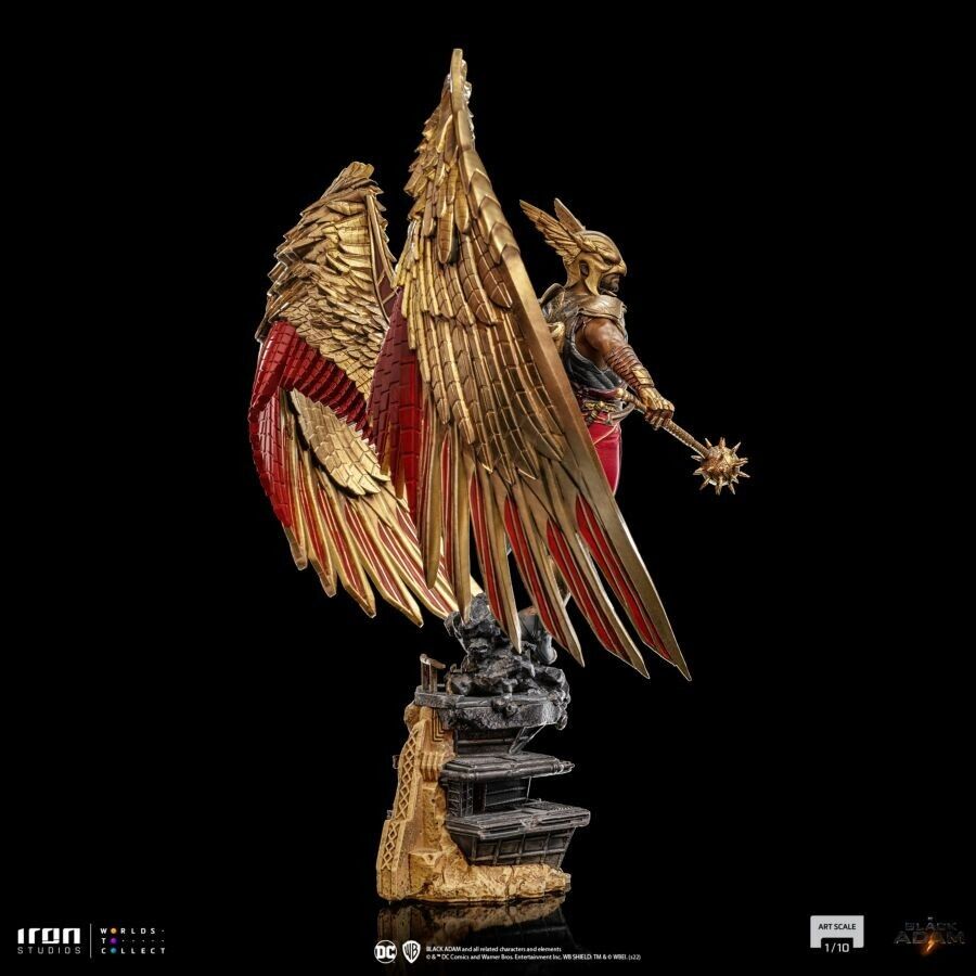 Black Adam - Hawkman 1:10 Scale Statue - NEW Limited Stock Out Now