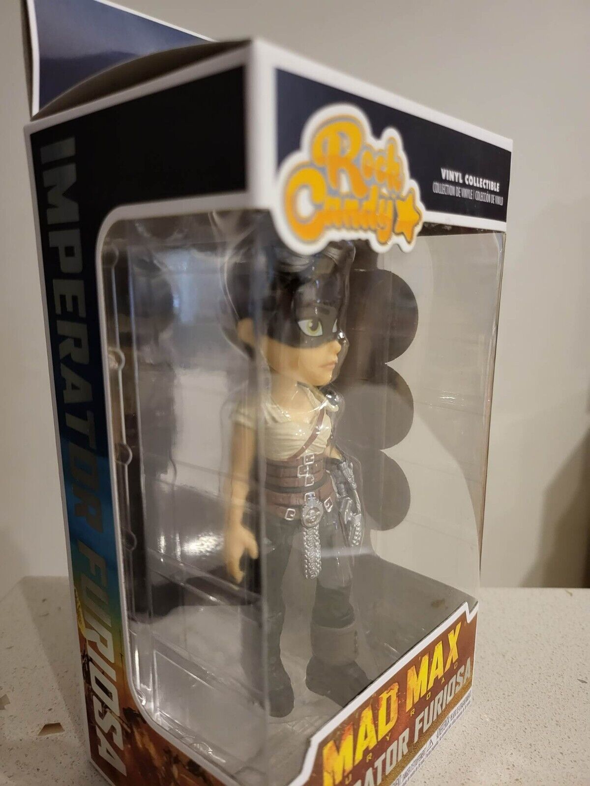 Mad Max: Fury Road Imperator Furiosa Rock Candy Vinyl Figure OE - NEW