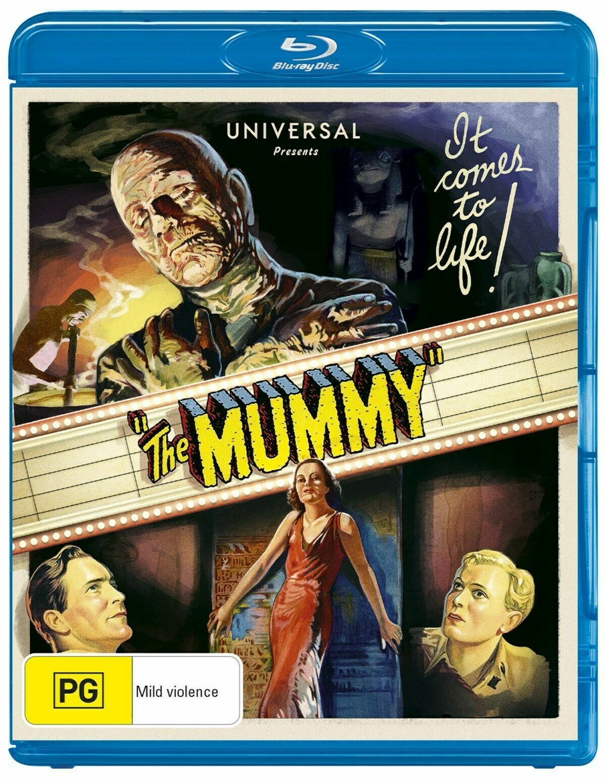 The Mummy (Blu-ray,1932)  Region B NEW+SEALED 