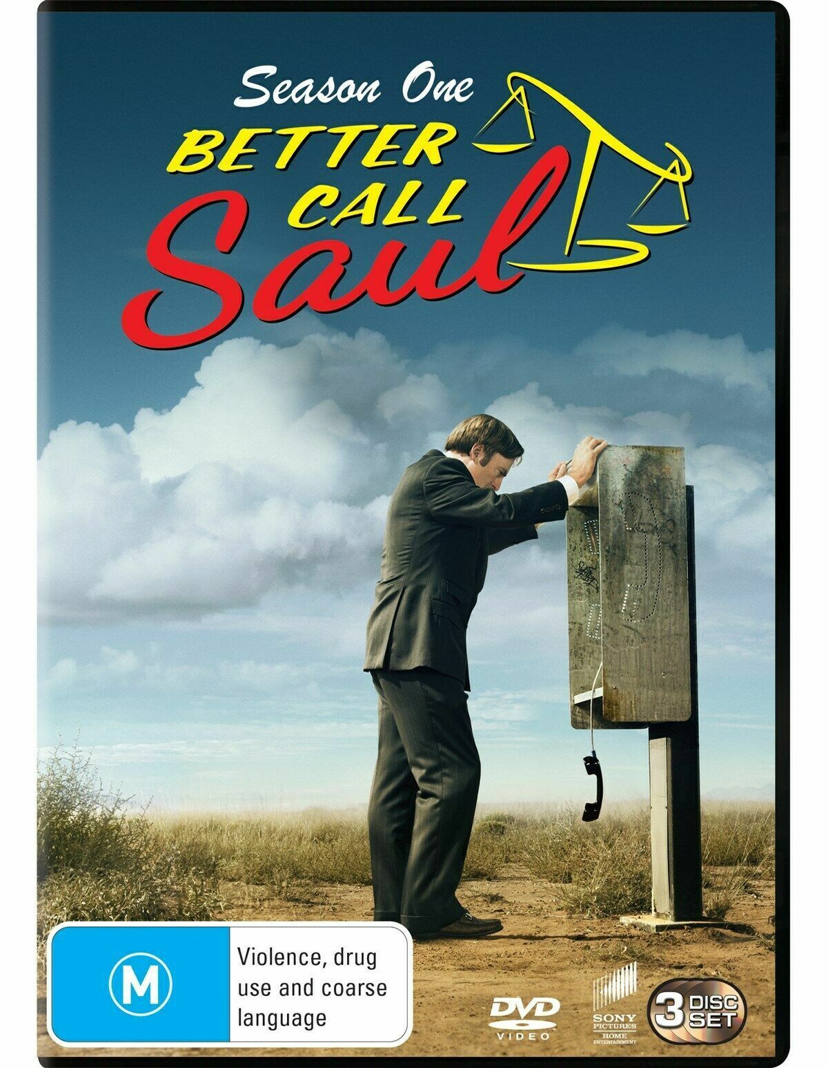 Better Call Saul Season 1 Series One (DVD, 3 Disc Set) - Region 4 NEW+SEALED 