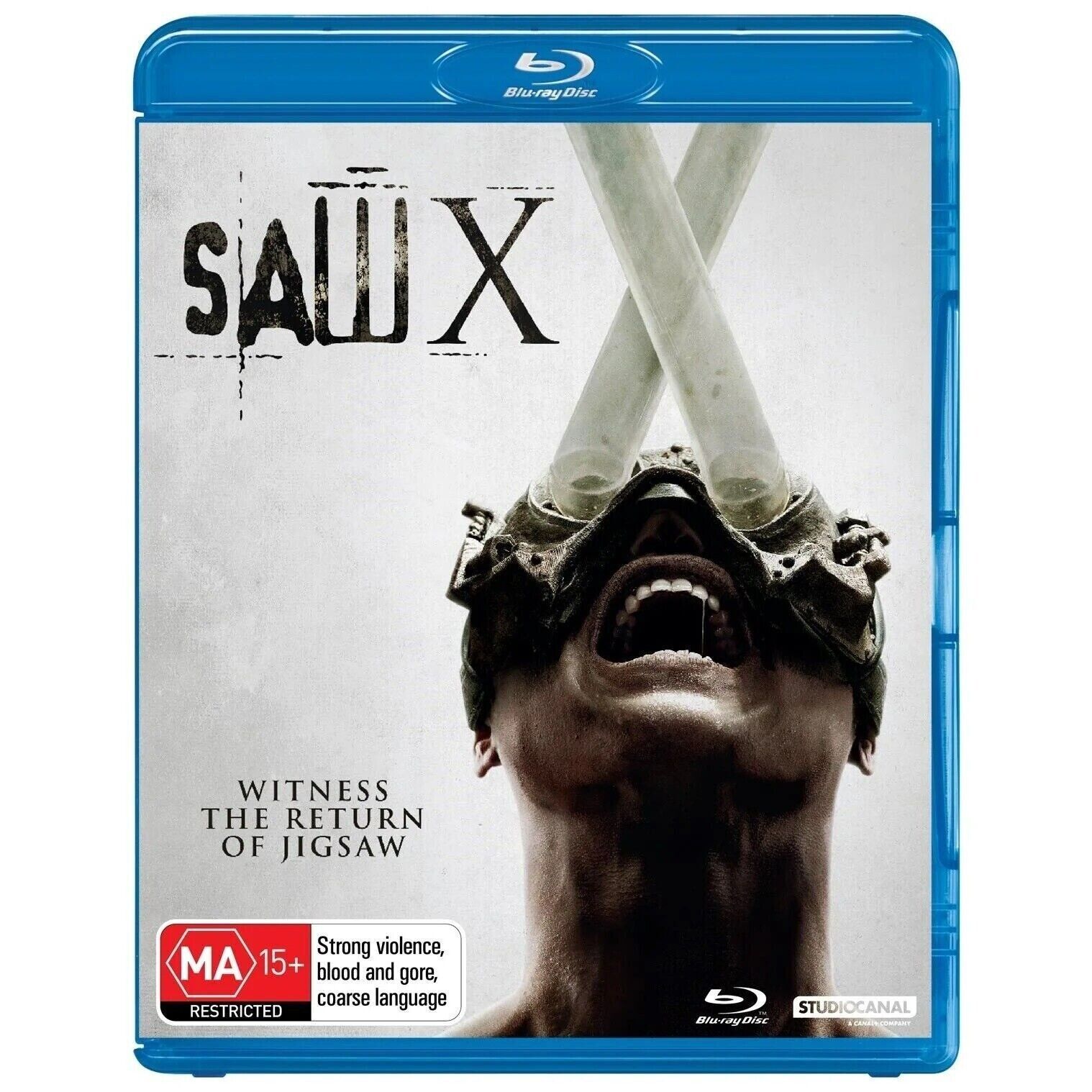 Saw X (Blu-Ray, 2023)  Region B - NEW+SEALED - Out Now!!