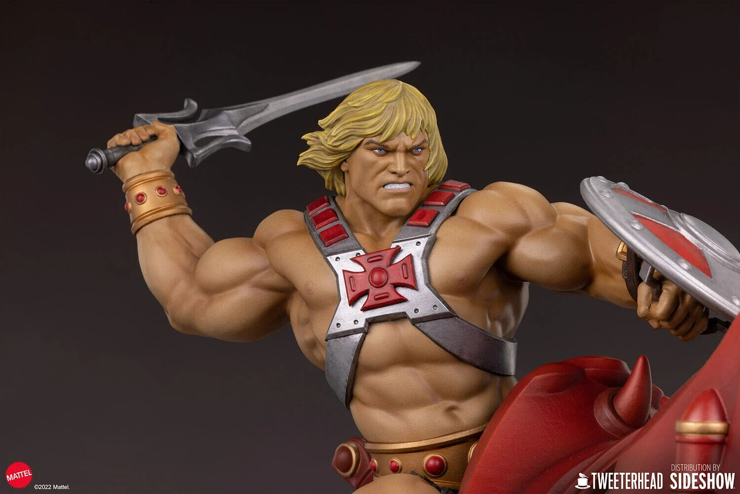 Masters of the Universe - He-Man & Battle Cat Deluxe Maquette - Out Now Limited