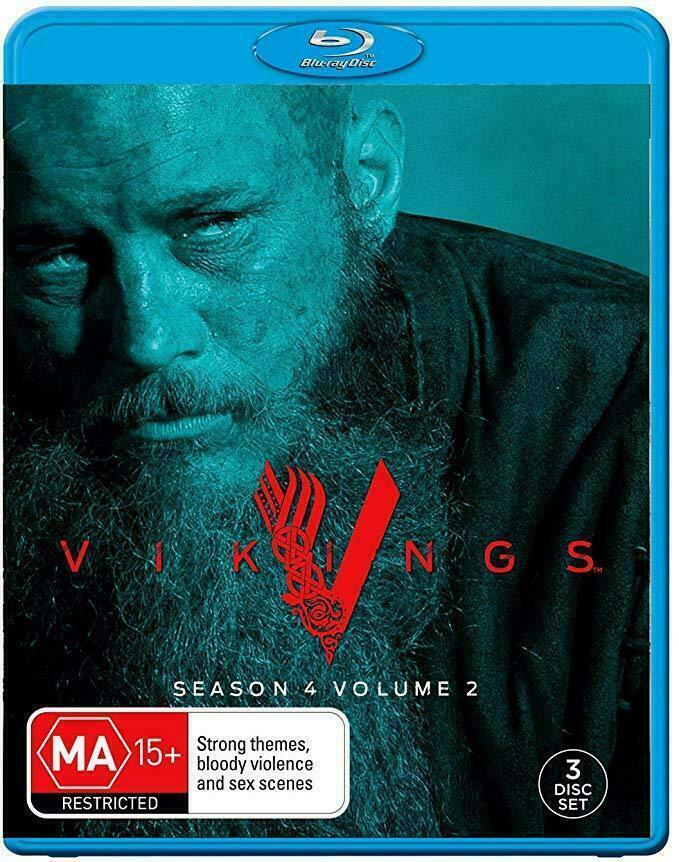 Vikings: Season 4 Vol 2 [3 Disc] (Blu-ray) NEW+SEALED 