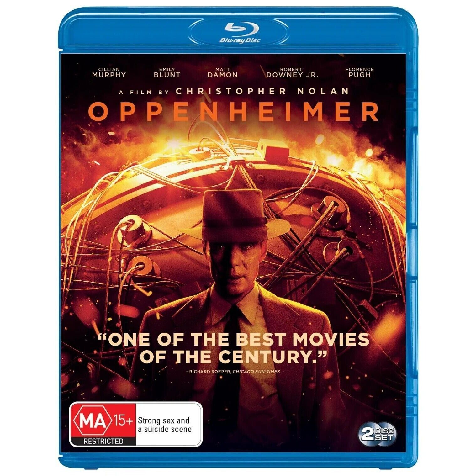 Oppenheimer (Blu-Ray,2023) Region B NEW SEALED