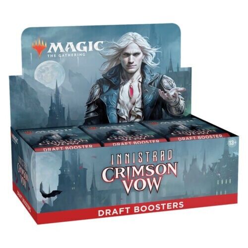 Magic the Gathering: Innistrad Crimson Vow Draft Booster Box NEW