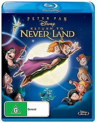 Peter Pan 2 Return to Never Land (Blu-Ray,2013) NEW+SEALED