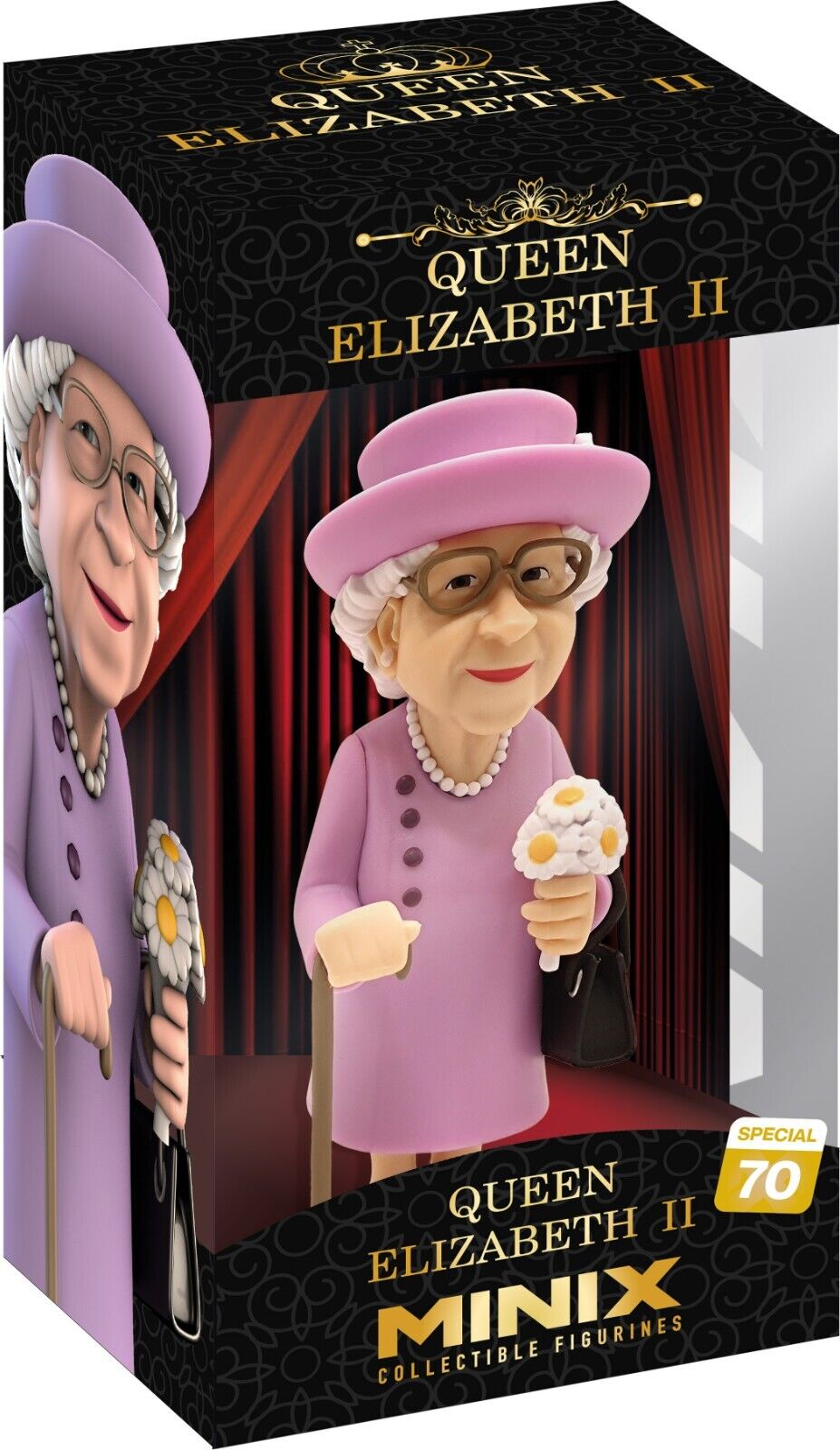 Minix Queen Elizabeth II Figure #70 NEW