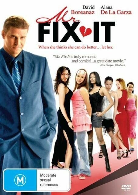 Mr FIX IT - DAVID BOREANAZ -  REGION 4 DVD NEW+SEALED 