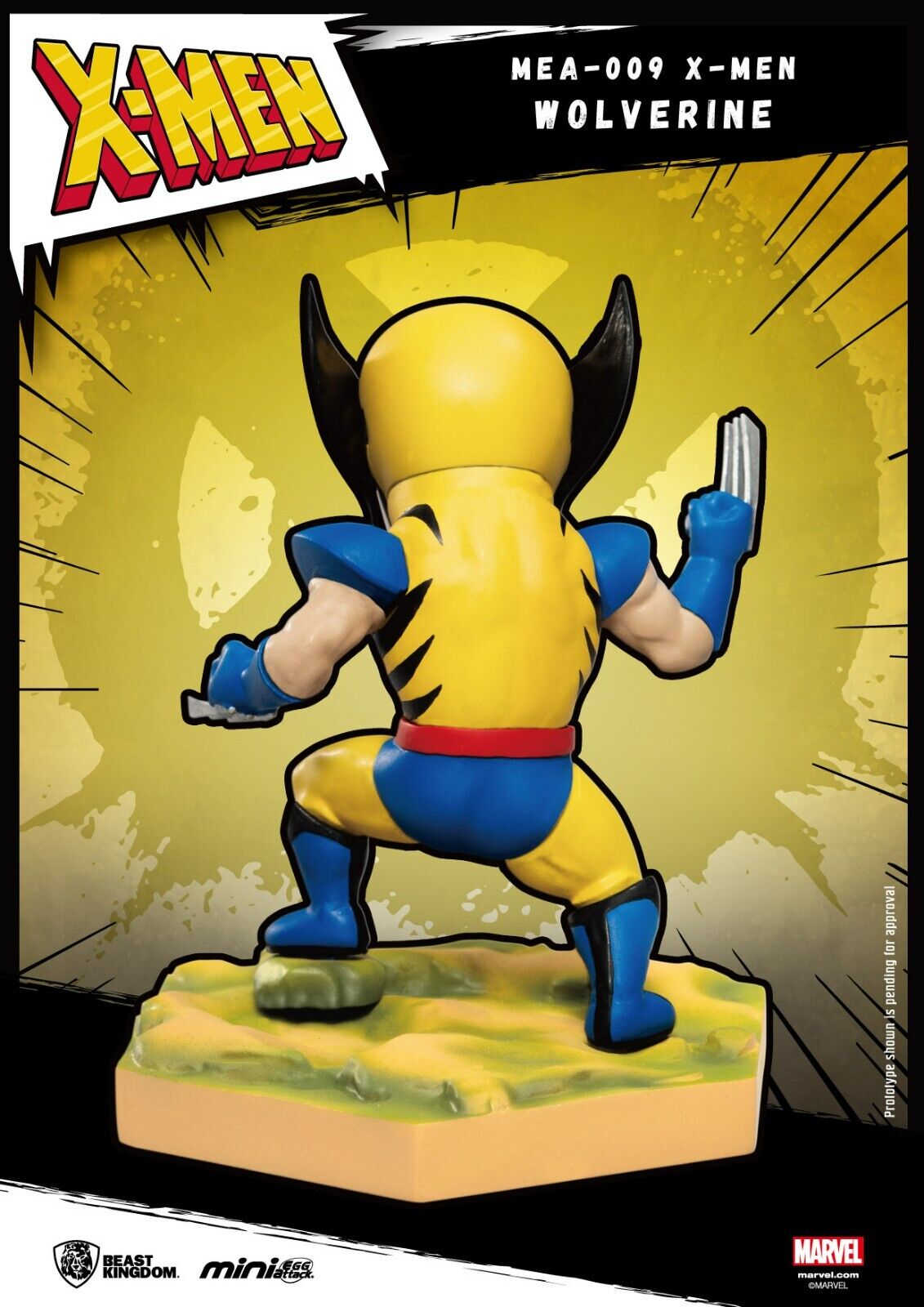 Beast Kingdom Mini Egg Attack X-Men Wolverine - NEW