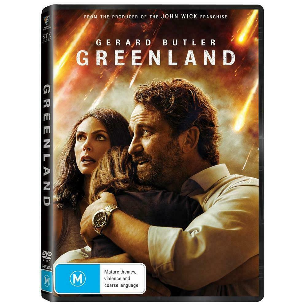 Greenland (DVD, 2020) Gerard Butler -REGION 4 - NEW+SEALED