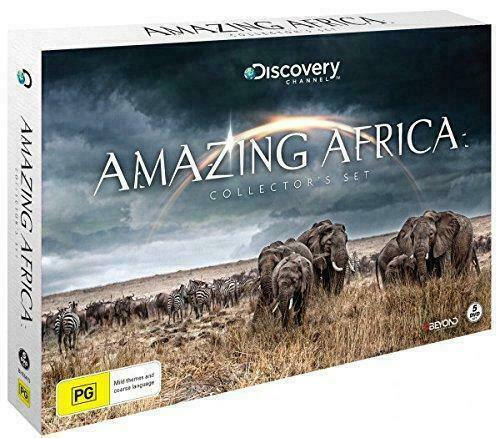 Amazing Africa: Collector's Set (DVD, 2015, 5-Discs)Discovery Channel-NEW+SEALED