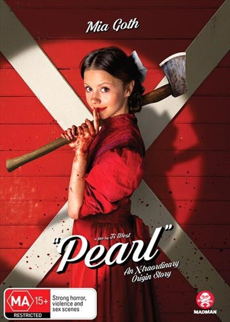 Pearl (DVD,2022) Region 4 - NEW+SEALED