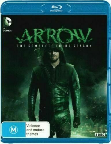 Arrow Season 3 Third Season (Blu-ray, 4 Disc Set , 2015) Region B - NEW+SEALED