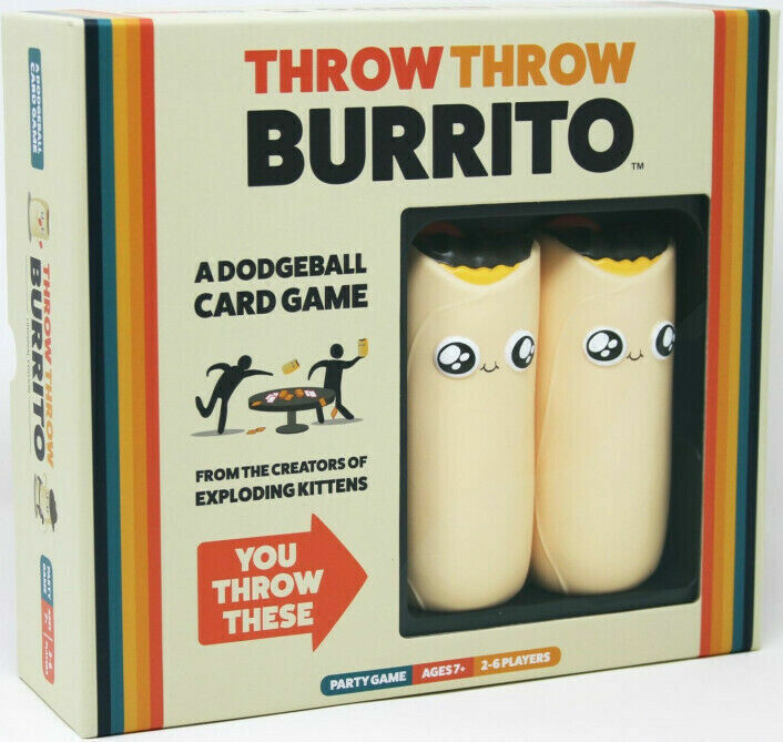 Throw Throw Burrito Party Game - NEW 