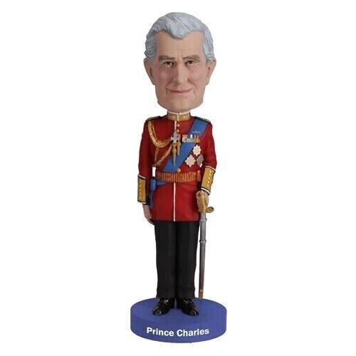 Prince Charles Bobblehead-New in box-Royal Bobbles-NEW - Out Now!