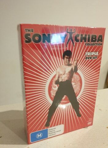 The Sonny Chiba Collection : Triple Pack  -(DVD,2005) Region4 RARE - NEW+SEALED 