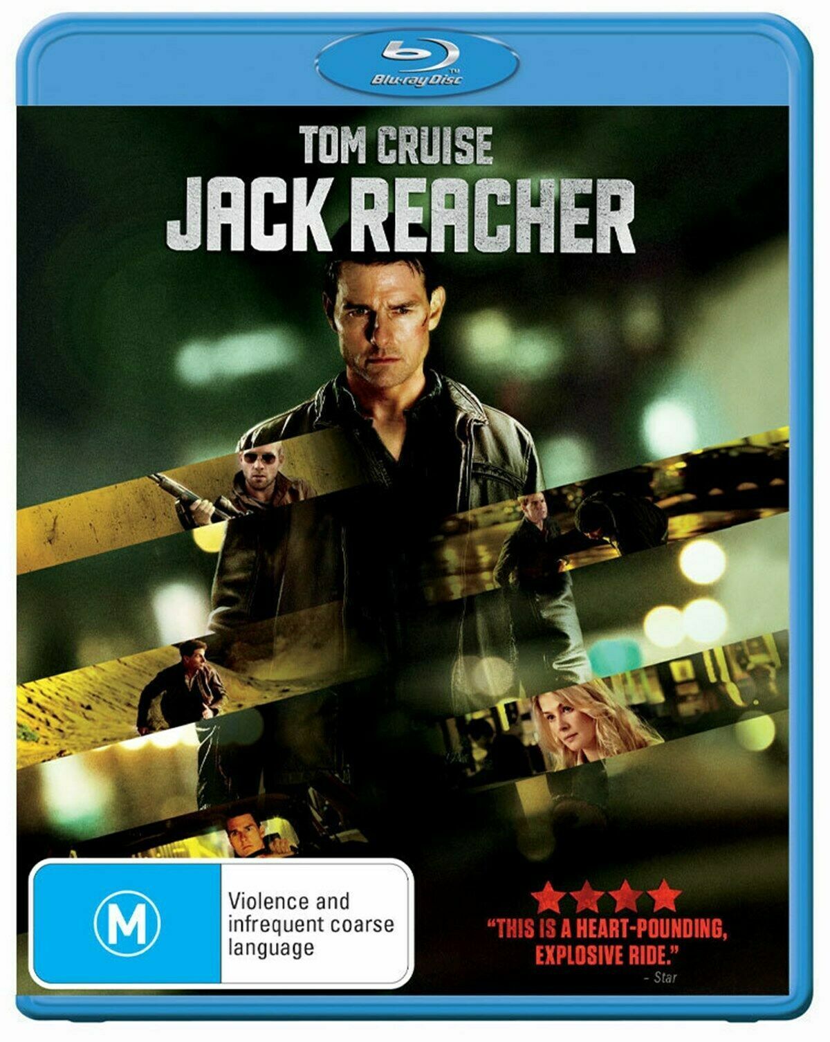 Jack Reacher (Blu-ray,2013) Region B NEW+SEALED 