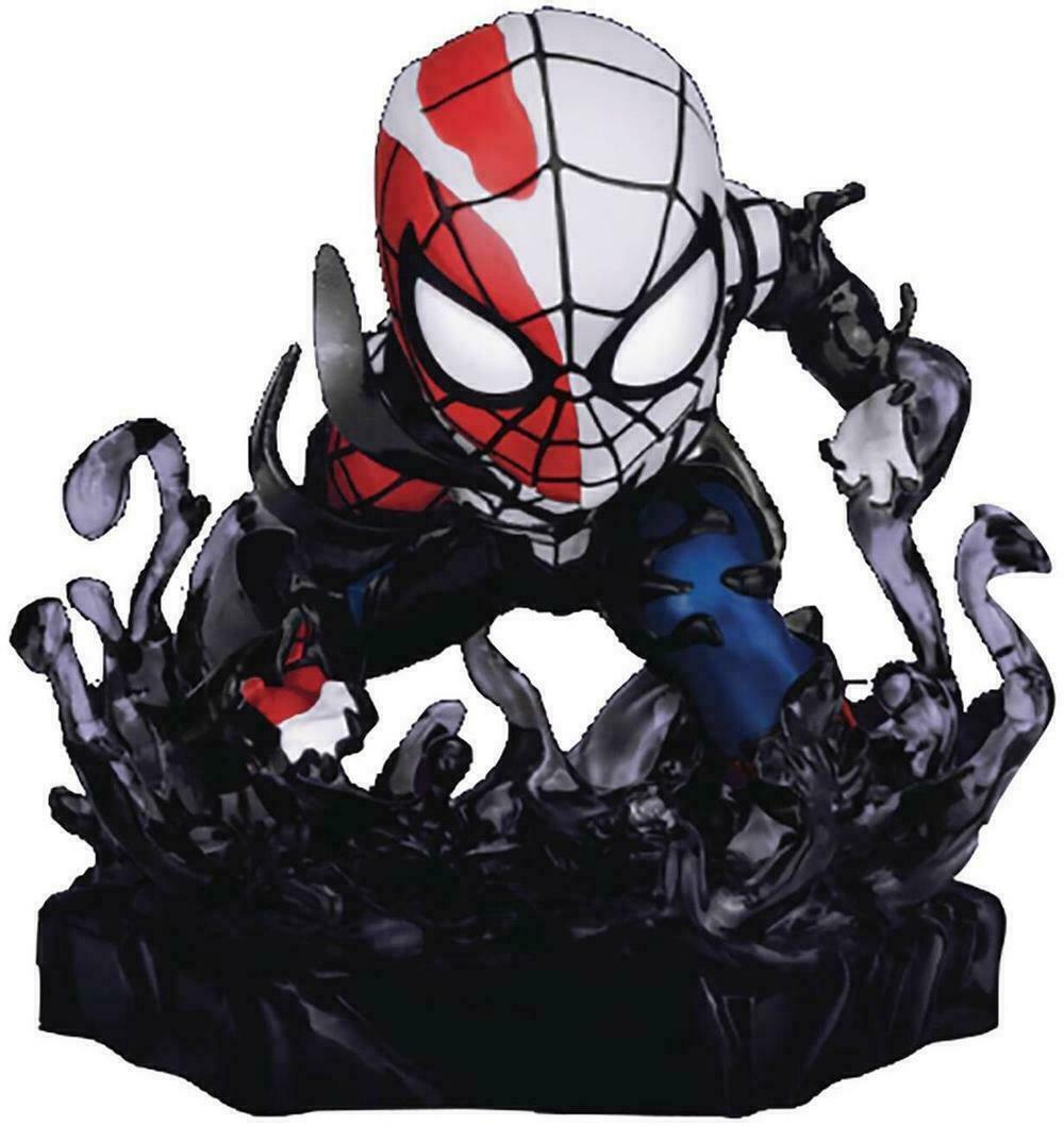 Maximum Venom:Venomized Spider-Man Mini Egg Attack Action Figure - Beast Kingdom