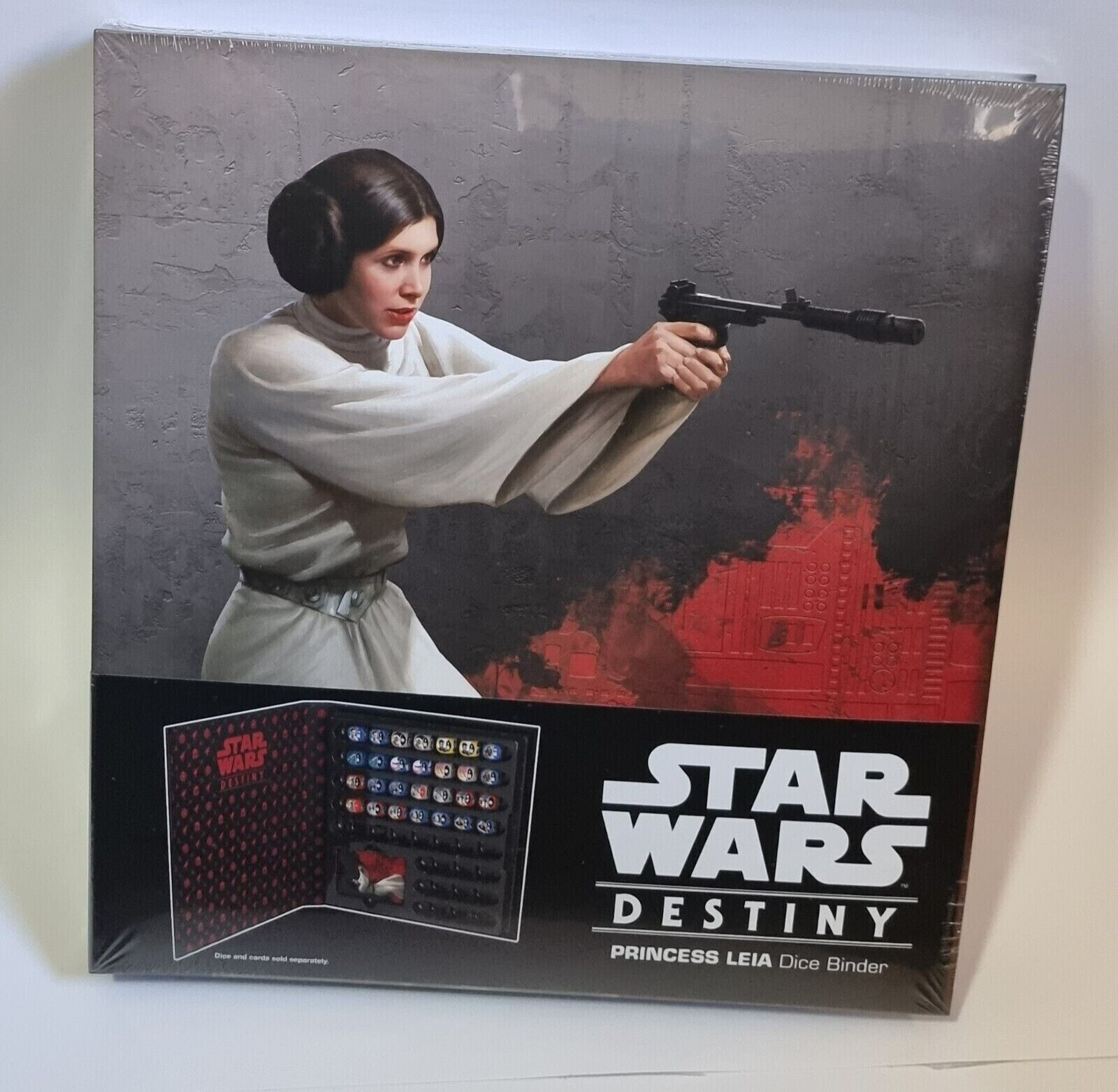 Star Wars: Destiny - Dice Binder - Princess Leia - English, Brand NEW SEALED