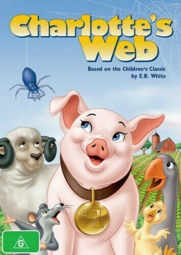 Charlotte's Web (DVD,2013) Region 4 - Debbie Reynolds - NEW+SEALED 