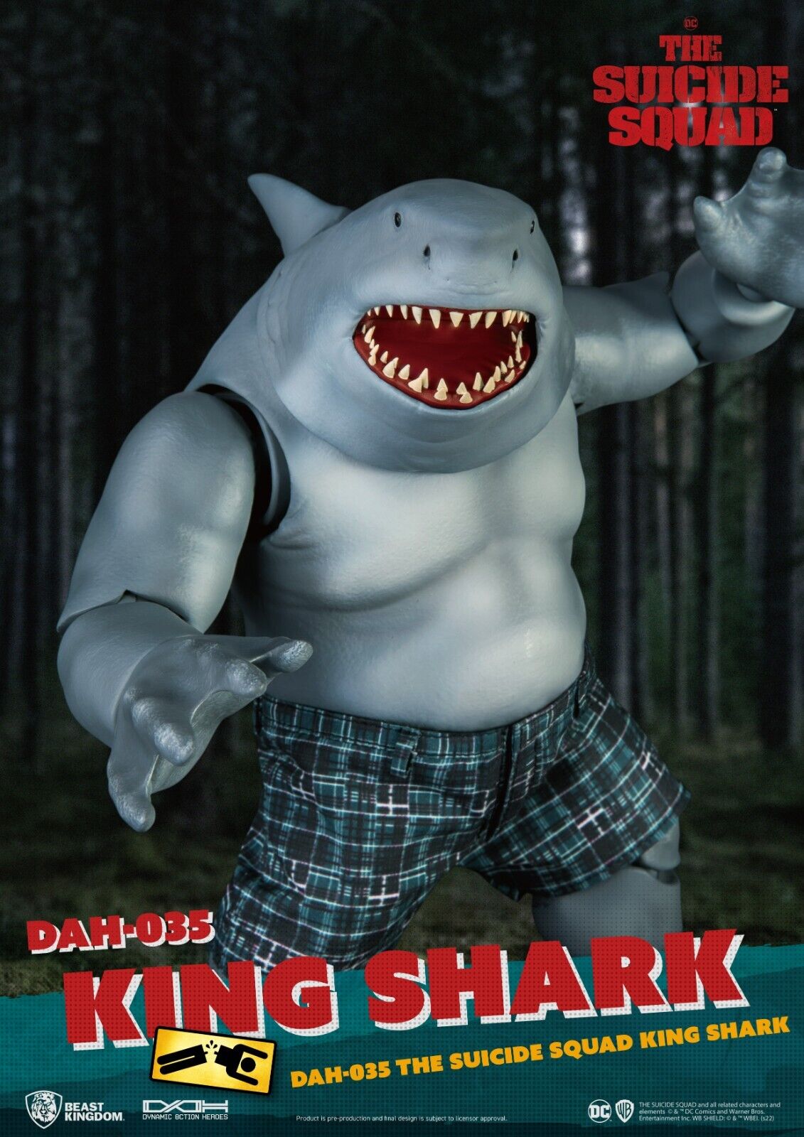 Beast Kingdom Dynamic Action Heroes The Suicide Squad King Shark - Out Now!