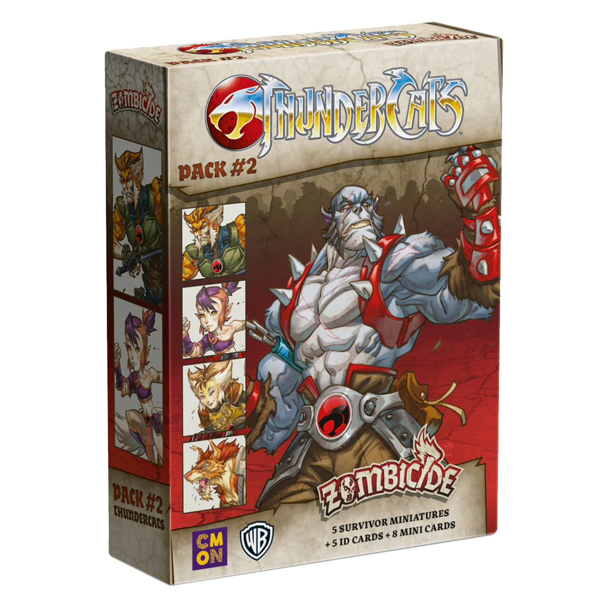 Zombicide Black Plague Thundercats Pack #2 - NEW - OUT NOW!