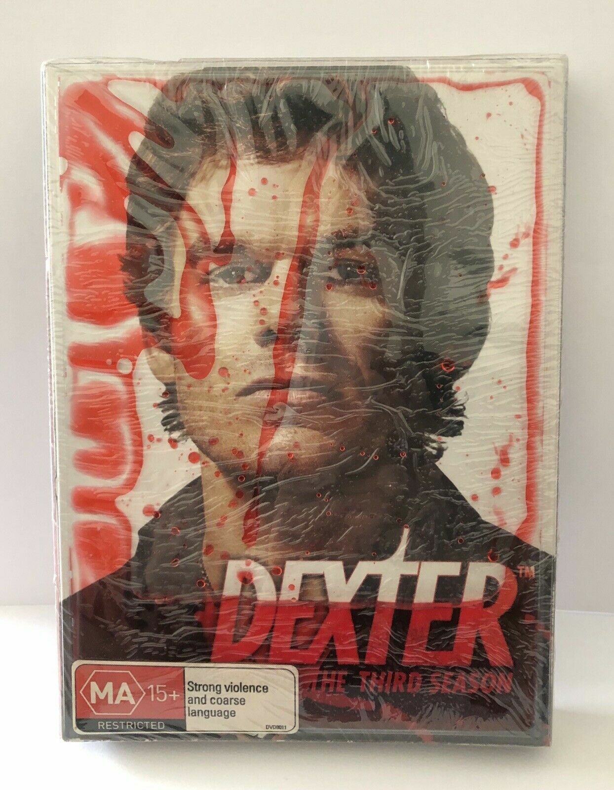 Dexter : Season 3 (DVD, 2009, 4-Disc Set) Blood Case - NEW+SEALED 