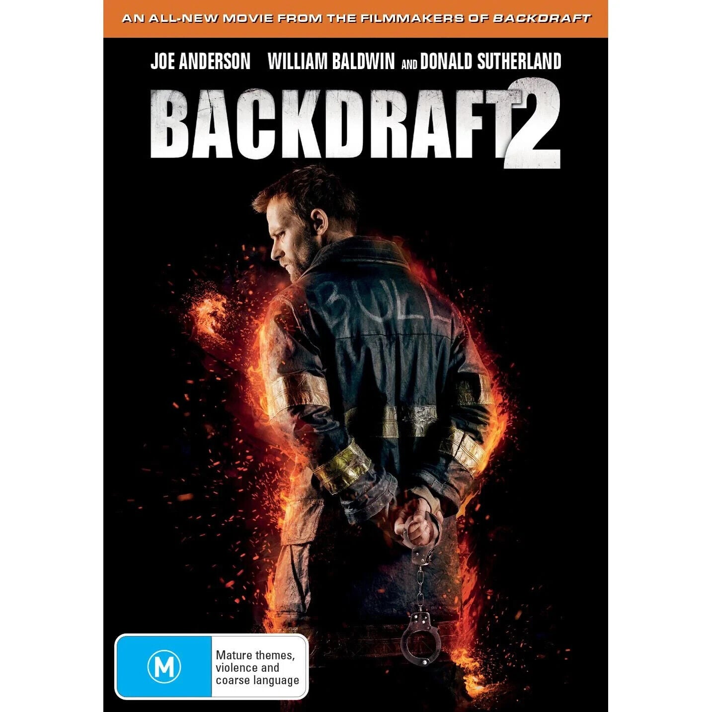 BACKDRAFT 2 (DVD,2019) - Region 2,4,5 -  NEW+ SEALED