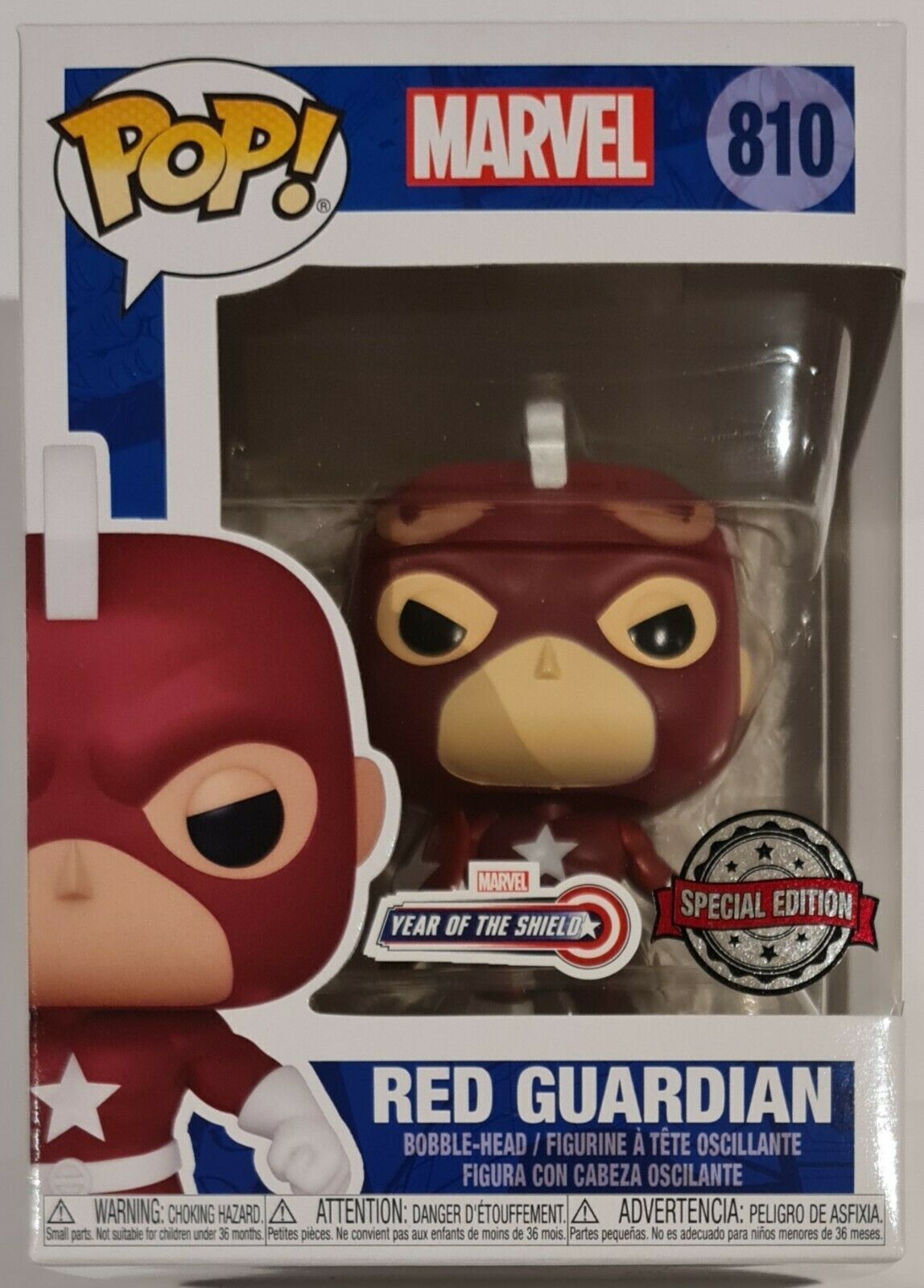 Red Guardian 810 Special Edition - Year of the Shield - Funko Pop Vinyl Figure