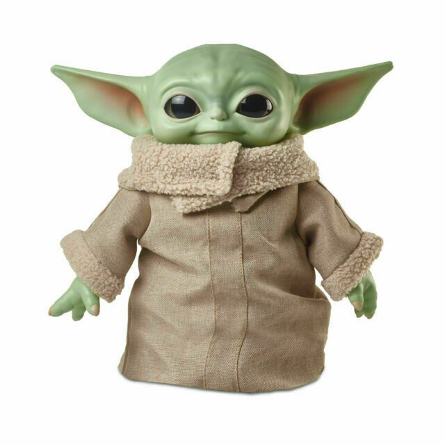 Star Wars The Child Plush Toy 28cm Baby Yoda Figure  Mandalorian Mattel NEW