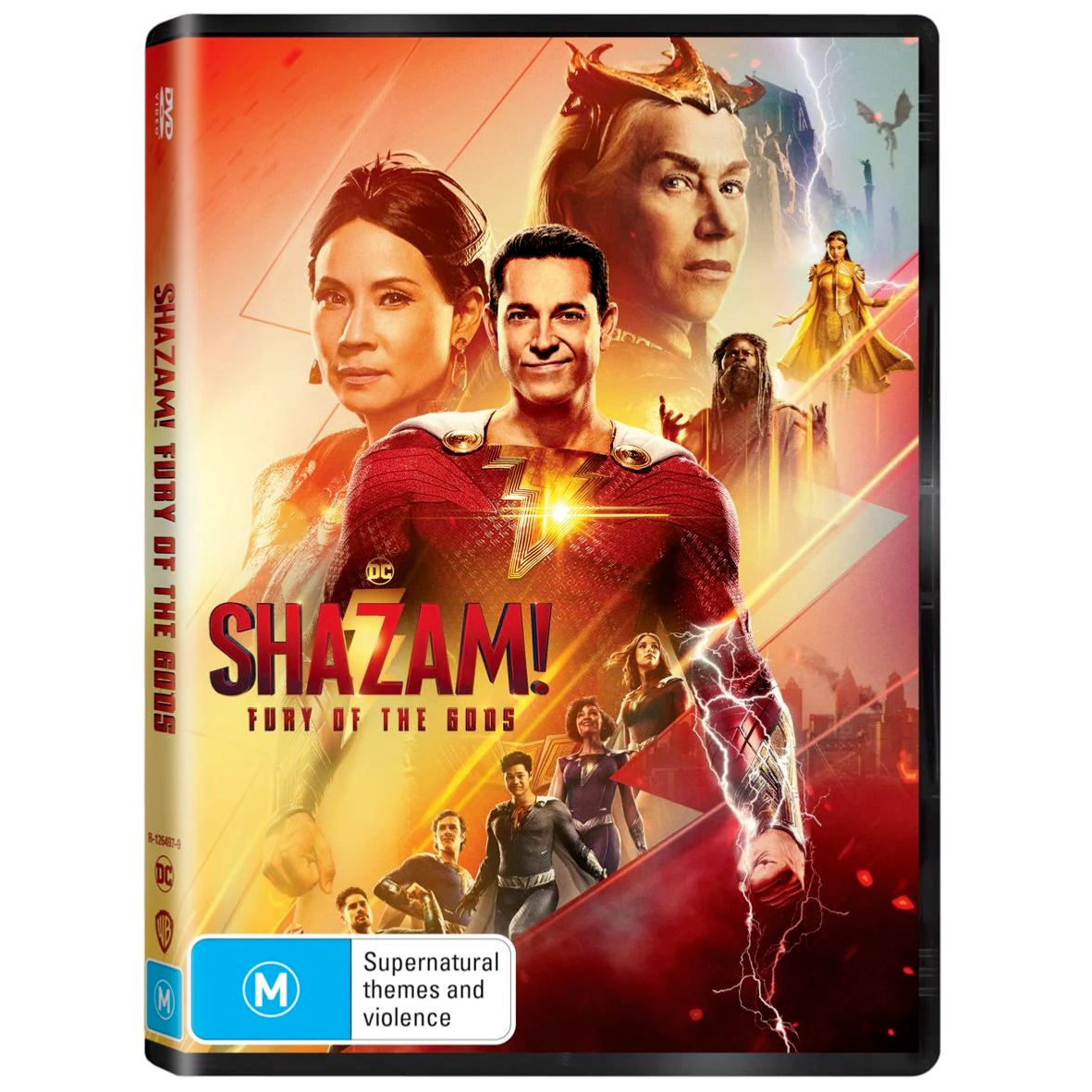 SHAZAM FURY OF THE GODS  (DVD,2023)  NEW RELEASE  - NEW+SEALED