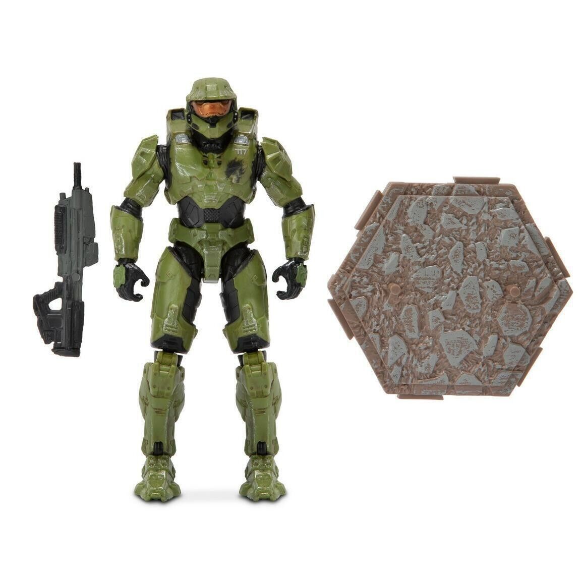 Halo Infinite World of Halo Master Chief With Assault Rifle Deluxe Action Figure